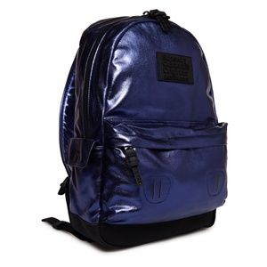 Superdry Japan Outdoor International Montana Navy Blue/Orange Backpack Bag NWT Superdry Japan Outdoor International Montana Navy Blue/Orange Backpack Bag NWT